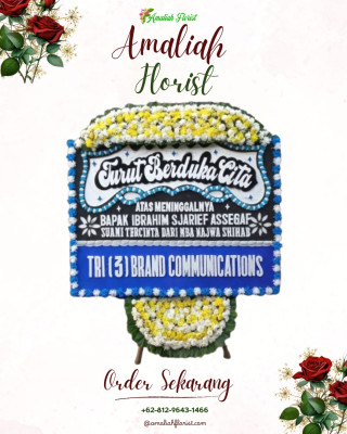 Papan Bunga Duka di Simpang Naneng